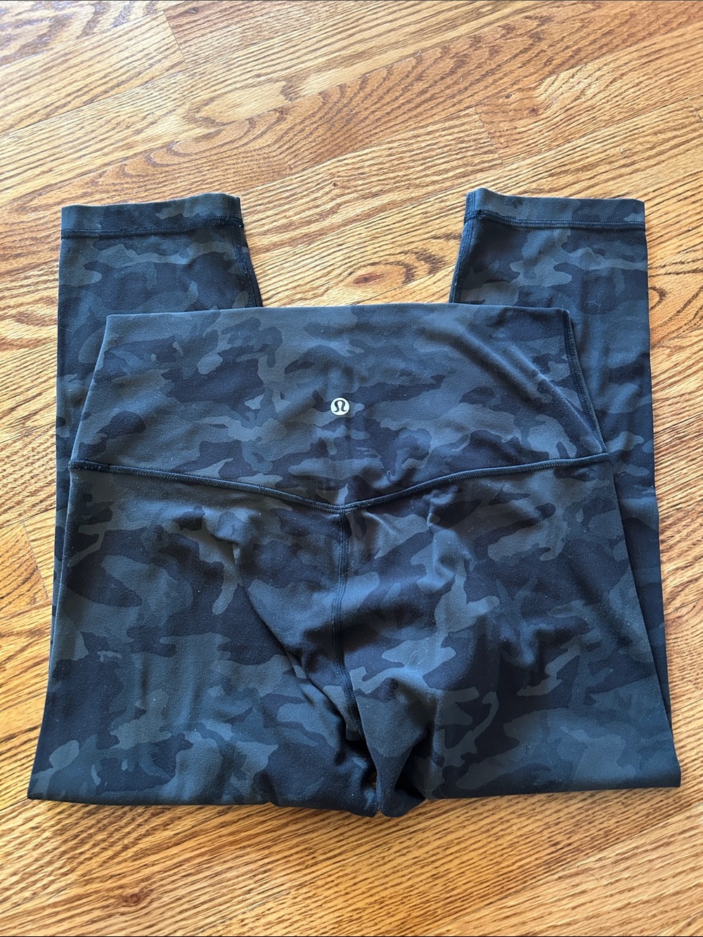 lululemon athletica Black Camo Leggings